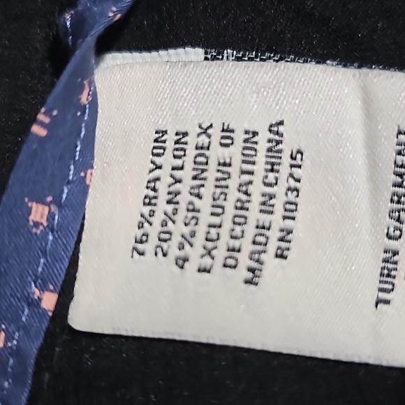 Nanette Lepore Black Leggings Size Small NWT - Picture 5 of 6